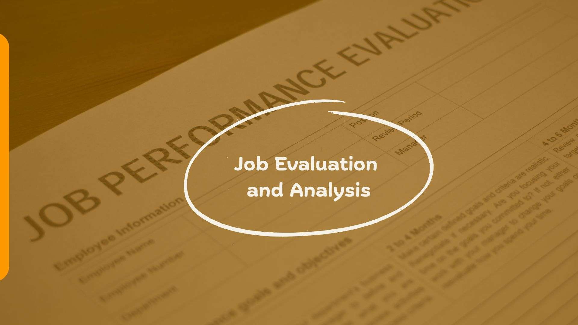 Training on Job Evaluation and Analysis