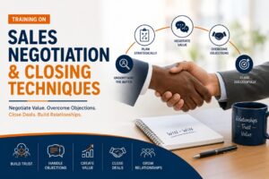 Training on Sales Negotiation and Closing Techniques