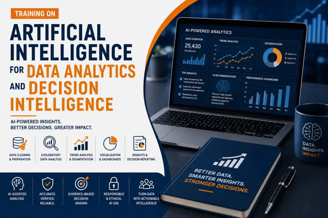 Training on Artificial Intelligence for Data Analytics and Decision Intelligence