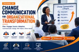 Training on Change Communication for Organizational Transformation