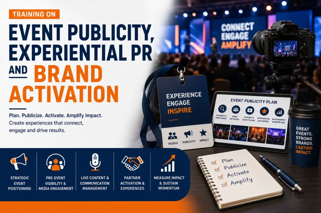 Training on Event Publicity, Experiential PR and Brand Activation
