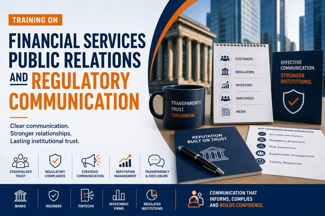 Training on Financial Services Public Relations and Regulatory Communication