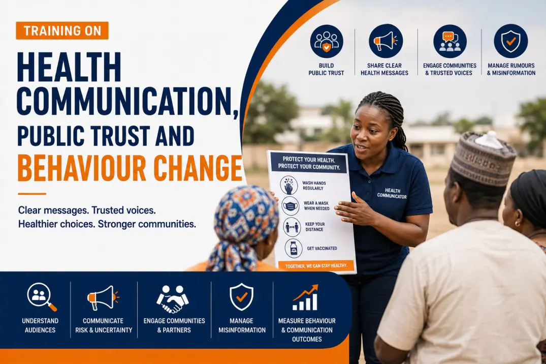 Training on Health Communication, Public Trust and Behaviour Change