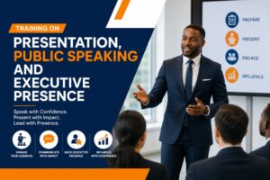 Training on Presentation, Public Speaking and Executive Presence