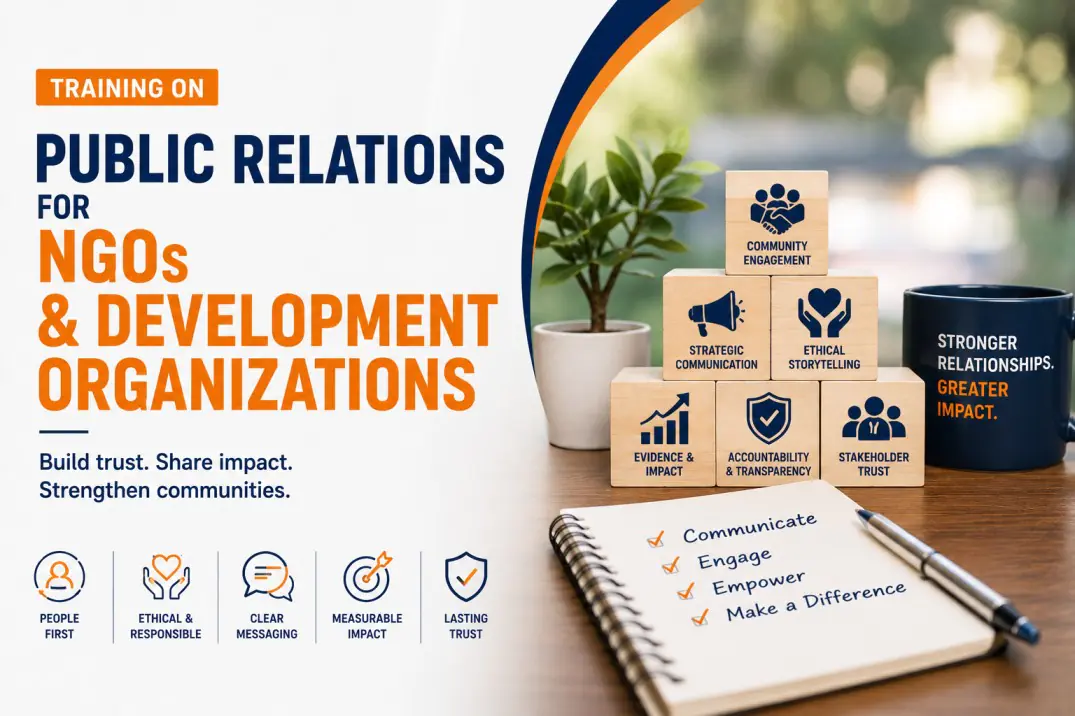 Training on Public Relations for NGOs and Development Organizations