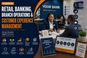 Training on Retail Banking, Branch Operations and Customer Experience Management