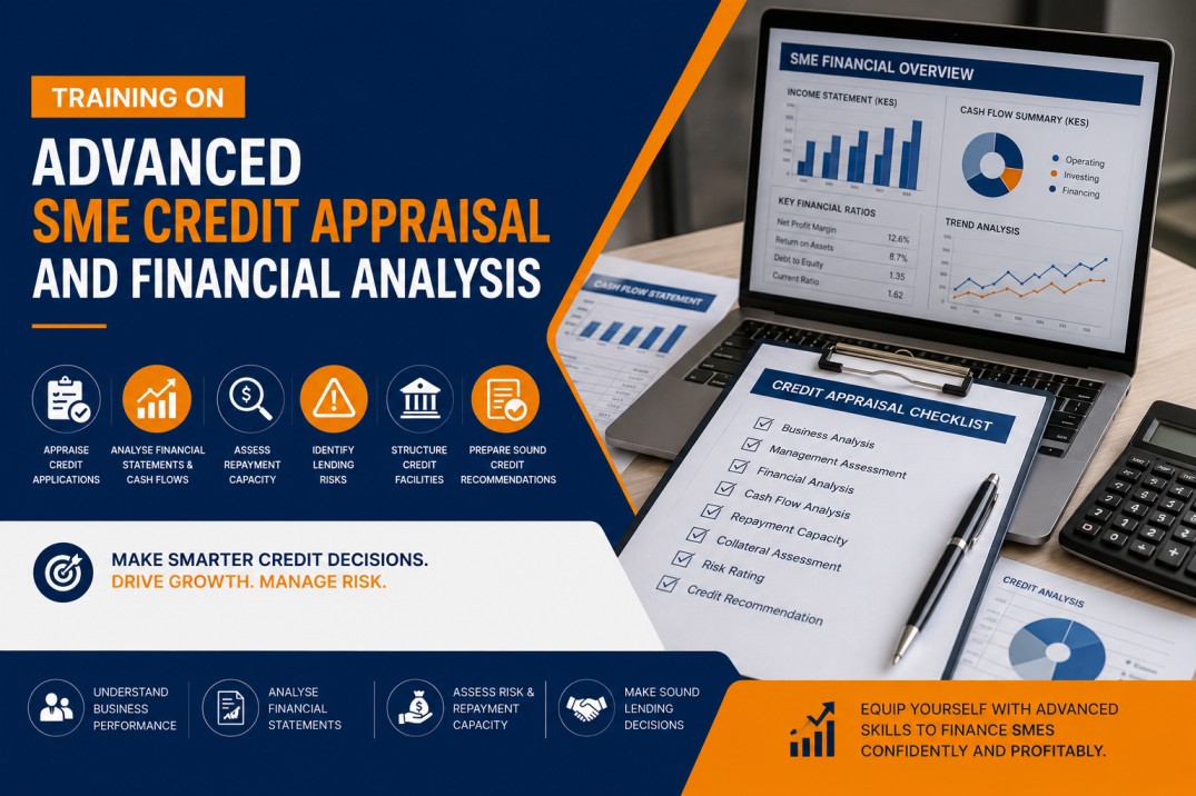 Training on Advanced SME Credit Appraisal and Financial Analysis